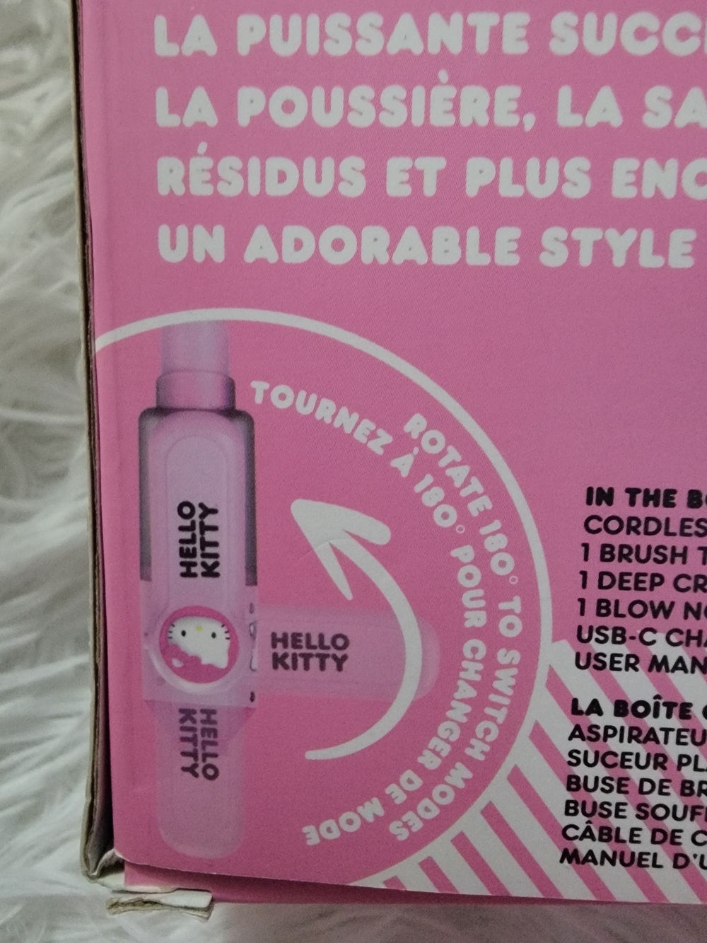 🆕️🎀 Hello Kitty Pink Cordless Vacuum Cleaner 💖 Cute For Vanity Or Office Desk - Picture 12 of 16